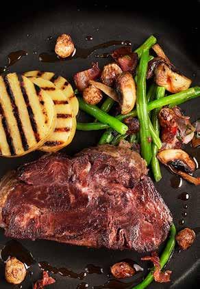 SUOMALAISTA kunnon lihaa PERHETILOILTA Hanger Steak, Ylikypsä on maultaan vahva ja koostumukseltaan mehevän rasvainen.