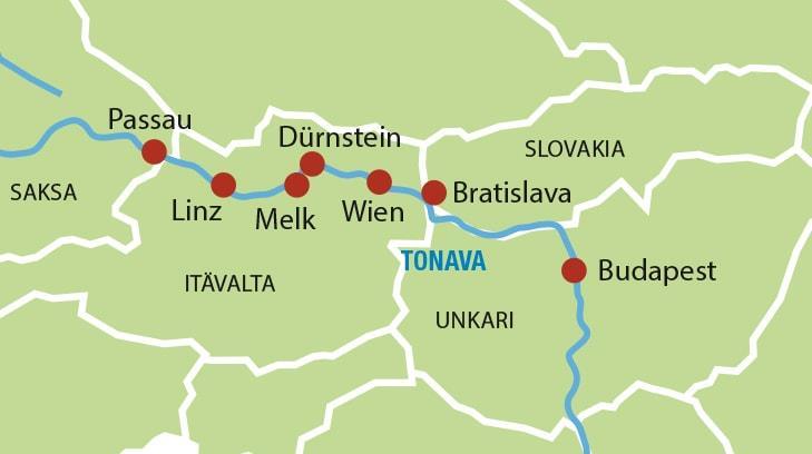 Matka-/retkiohjelma Risteilyn hintaan sisältyy viisi retkeä. Tämän lisäksi voit osallistua lisämaksullisille retkille, jotka on esitelty matkaohjelmassa.