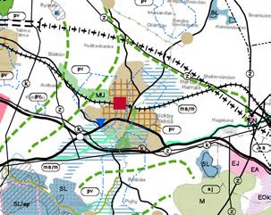 Landsapsplanen I etapplandsapsplan för Nyland som fastställdes av Miljöministeriet.. hör planändringsområdet till ett område för tätortsfunioner (A).