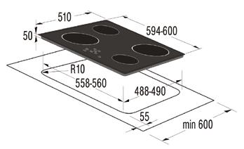 SENNUSPIIRROKSET min 320 100 600 100 384 463 368 380 560-568 min 320 370 560-568 595 20 300 OP6307S O6408SG O6307S O6307W O6107S O6107W MI50DS 595-600 510-515 min