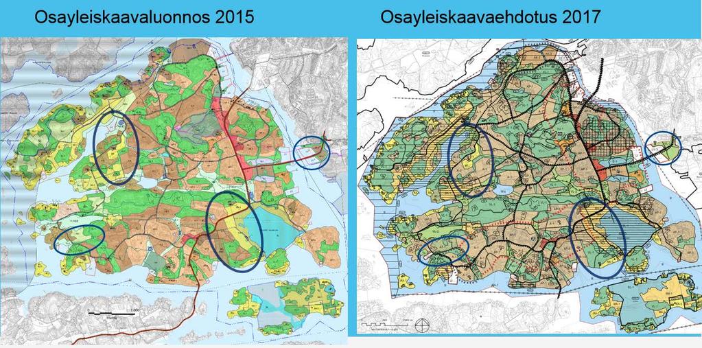 Syvälahden selänteen alue, joka käsittää peltoaluetta ja kallioisen metsäalueen Toijaistentien ja laskettelurinteen alueen välistä, on esitetty kehitettäväksi uudeksi asuntoalueeksi.