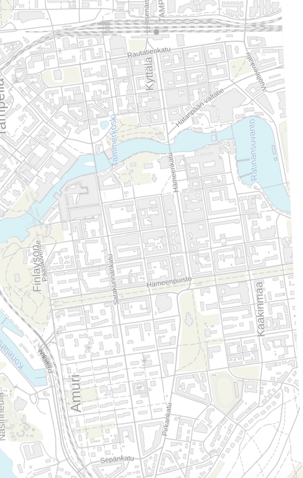 R=40 LIITE 1 (2/5) Tampereen raitiovaunulinjan