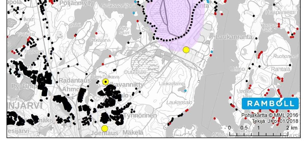 ei välity ympäristöön normaalista kaivostoiminnasta poikkeavia tärinä- tai ilmanpainevaikutuksia.