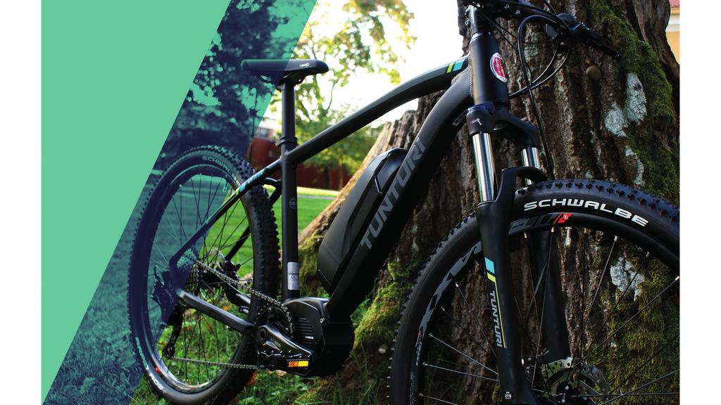 Bike News 01 18 equillar 2 599 LECTOR S4.7+ LC 4 515 Uuden ajan jäykkäperäinen maastopyörä, johon potkua antaa jopa 70Nm edestä Shimano Steps E8000 -sähköavustus.