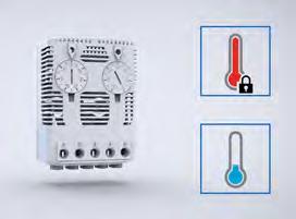 0 Laaja valikoima Eldonin valikoima sisältää kaikki mahdolliset ratkaisut kosteuden ja lämpötilan ohjaukseen.