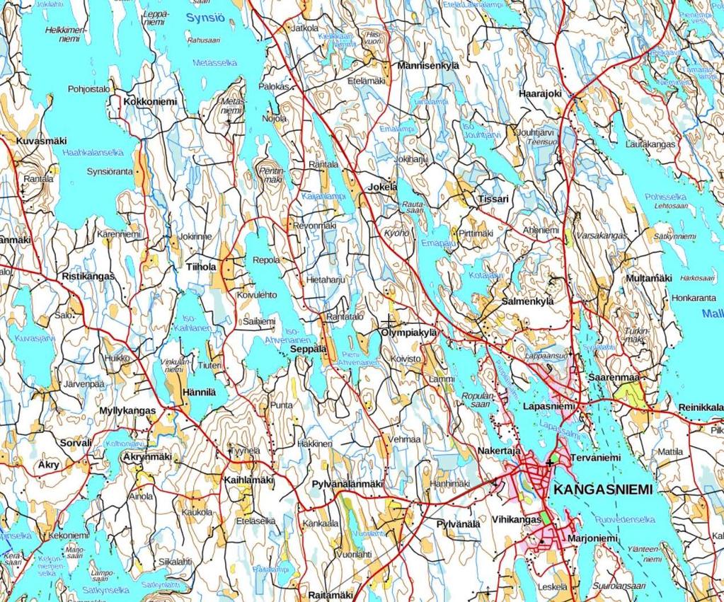 KANGASNIEMEN KUNNAN TIIHOLAN KYLÄN TILAN 1:20 LIKOLAHTI RANTA-ASEMAKAAVA (OAS) Maankäyttö- ja rakennuslain 63 :n mukaan kaavaa laadittaessa tulee riittävän aikaisessa vaiheessa laatia kaavan