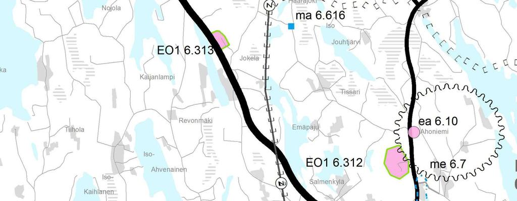 KANGASNIEMEN KUNNAN TIIHOLAN KYLÄN TILAN 1:20 LIKOLAHTI RANTA-ASEMAKAAVA Etelä-Savon maakuntavaltuusto hyväksyi Etelä-Savon 1. vaihemaakuntakaavan 9.6.2014 ja ympäristöministeriö vahvisti kaavan 3.2.2016.