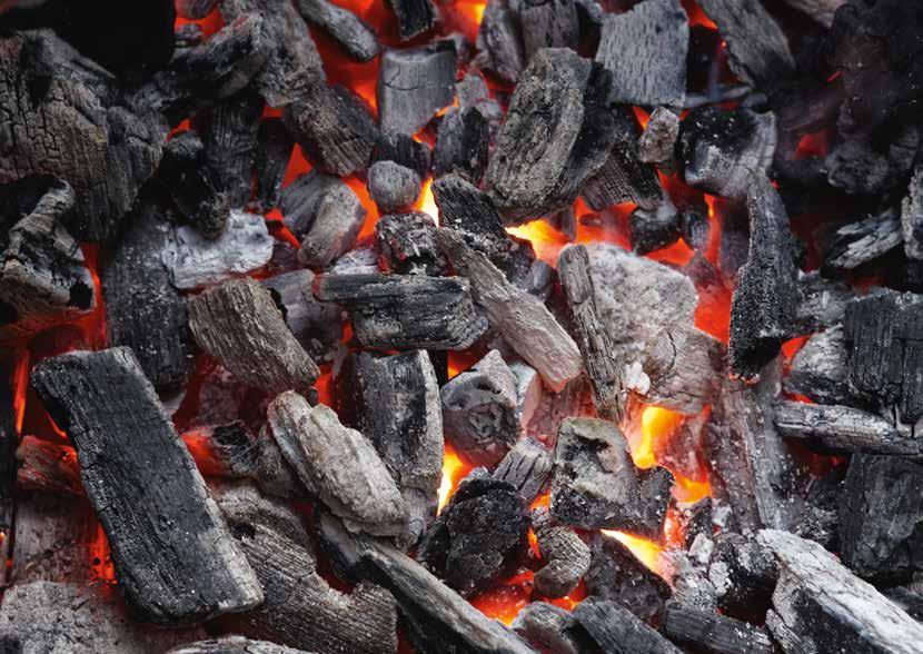 PERUSTARVIKKEET 100% Natural Lump Charcoal Tehtävä suoritettu: täydellisten puuhiilien löytäminen Big Green Eggiä varten.