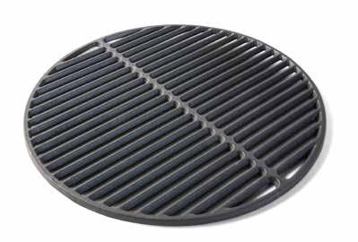 Koko valikoima löytyy osoitteesta biggreenegg.eu Cast Iron Grid Grilliruutu on huippukokin nimikirjoitus. Valurautaritilällä saat sen itsekin loheen, pihveihin ja vihanneksiin.