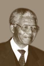 Nelson Rolihlahla Mandela 1988 Vuonna 1993 Nobelin rauhanpalkinnon saanut Nelson Rolihlahla Mandela, joka syntyi vuonna 1918 Umtatassa Etelä-Afrikassa ja valittiin vuonna 1994 ensimmäisissä vapaissa
