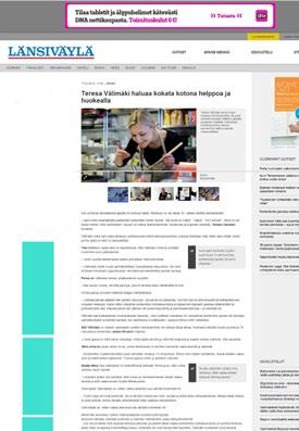 Tavoita myös netissä! www.lappeenrannanuutiset.fi www.imatralainen.fi Imatralainen ja imatralainen.fi, sekä Lappeenrannan Uutiset ja lappeenrannanuutiset.fi täydentävät toisiaan.