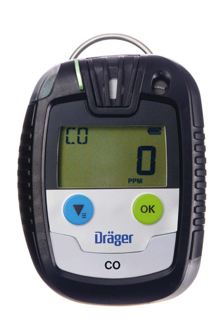 Dräger Pac 6500 Yhden kaasun mittari Kestävä Dräger Pac 6500 on luotettava kumppanisi vaativissa olosuhteissa.