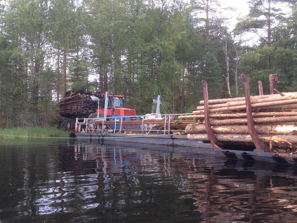 Nippu-uitossa käytettävä kalusto riippuu pudotuspaikalla siitä, kuinka suuri määrä nippuja on käsiteltävänä.