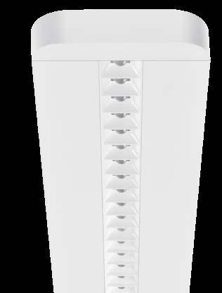 LEDVANCE LED-VALAISIMET RIPUSTUSVALAISIMET RIPUSTUSVALAISIMET JOKAINEN LED PARHAASSA VALOSSA INDIVILED OPTICS Erillinen linssi tai heijastin jokaiselle yksittäiselle LEDille takaa tasaisen valonjaon