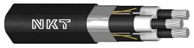 KESKIJÄNNITEKAAPELIT AXAL-TT PRO 6/10 (12) 18/30 (36) kv Käyttökohteet Kolmijohdinkaapeli asennettavaksi kiinteästi suoraan maahan, kanavaan tai veteen.