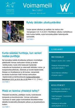 Voimasanomat sekä sähköiset