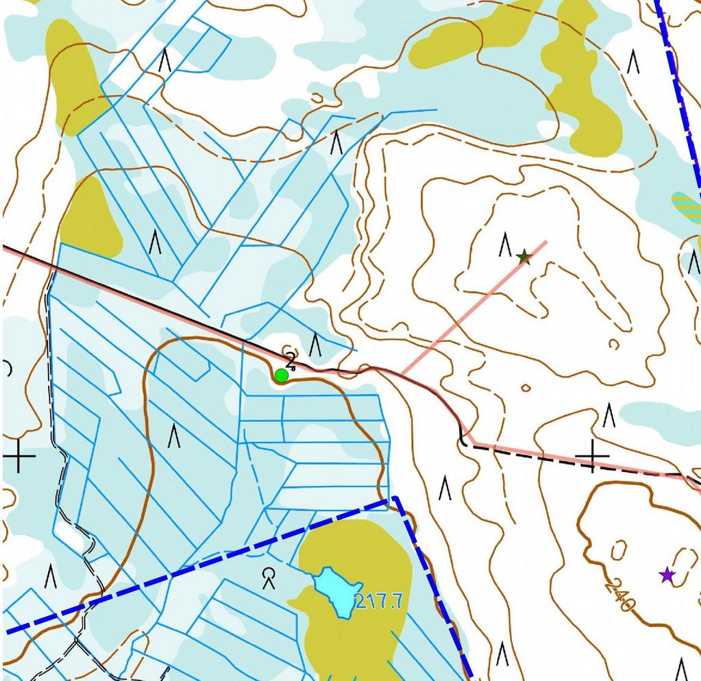 24 Kämpän saunan kiukaan jäänteet, kuvattu