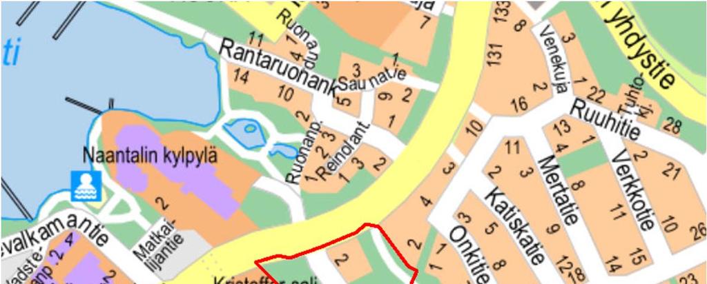 Naantalin kaupunki Asemakaavan selostus Ak-356 sivu 2/14 1.