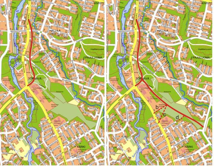 AIEMMAT SUUNNITELMAT Eteläisen Seinäjoen tie- ja katuverkkoselvitys 2008 (Strafica) Työssä haettiin ratkaisumalleja Etelä-Seinäjoen laajenevien asuinalueiden liikenneverkon jäsentämiseksi ja