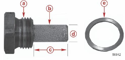 Os 5 - Huolto 4. Poist nodisennelm. - Välijäähdytin b - Anoditulpp c - Anodin pituus 20 mm (0.79 in.