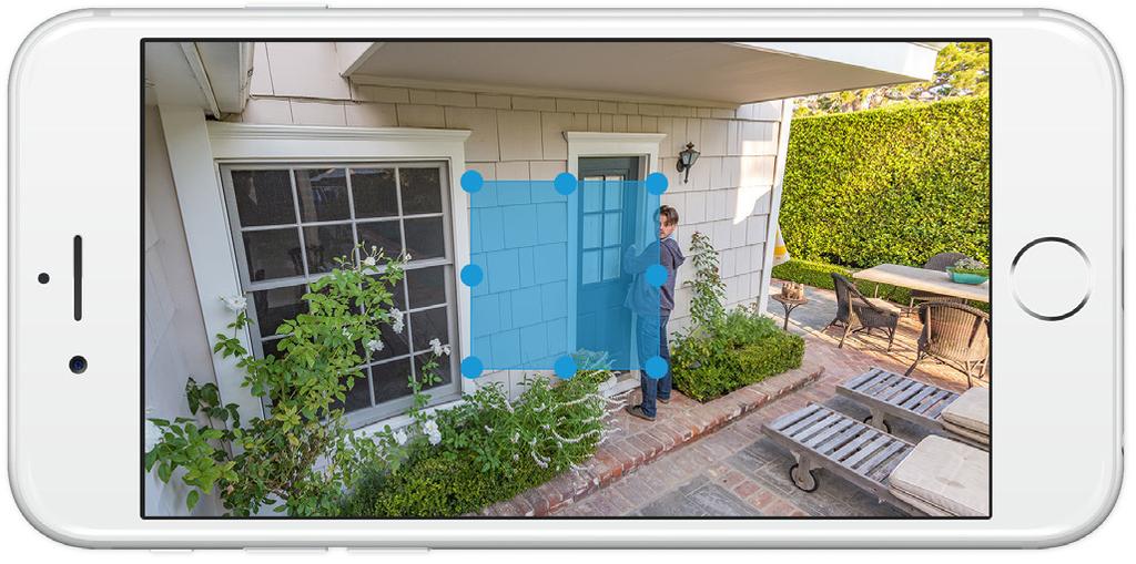 6. Ring Video Doorbell Pro - ovikellosi käyttäminen Liikkeentunnistus Aseta yksi tai useampi liikealue vastaanottaaksesi liikehälytyksiä.