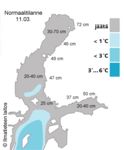 Jälleen vähäjäinen talvi