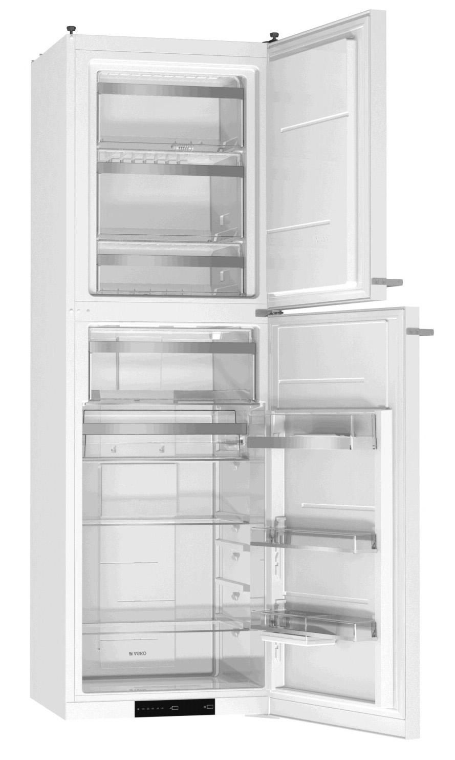 LAITTEEN KUVAUS A 1 2 3 4 5 6 7 8 9 A Jääkaappi 1 Ohjausyksikkö 2 Jääkaapin sisällä oleva led-valo 3 Ioni-ilma: ilmaionisaattori (+ päälle/pois-katkaisija) 4 Ulosvedettävä lasihylly (korkeus