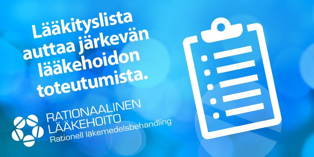 Mikä on lääkityslista?