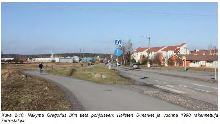 rakennettua ympäristöä.