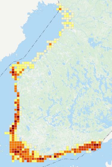 Gulf-linjaa + 700 nuottausta 20 000 km