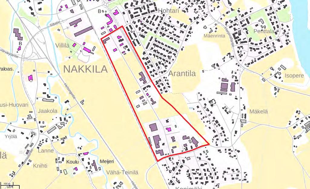 Meluvaikutusten arviointi Villilän yritysalueen asemakaavan muutos, Nakkila PR4369 Y01 