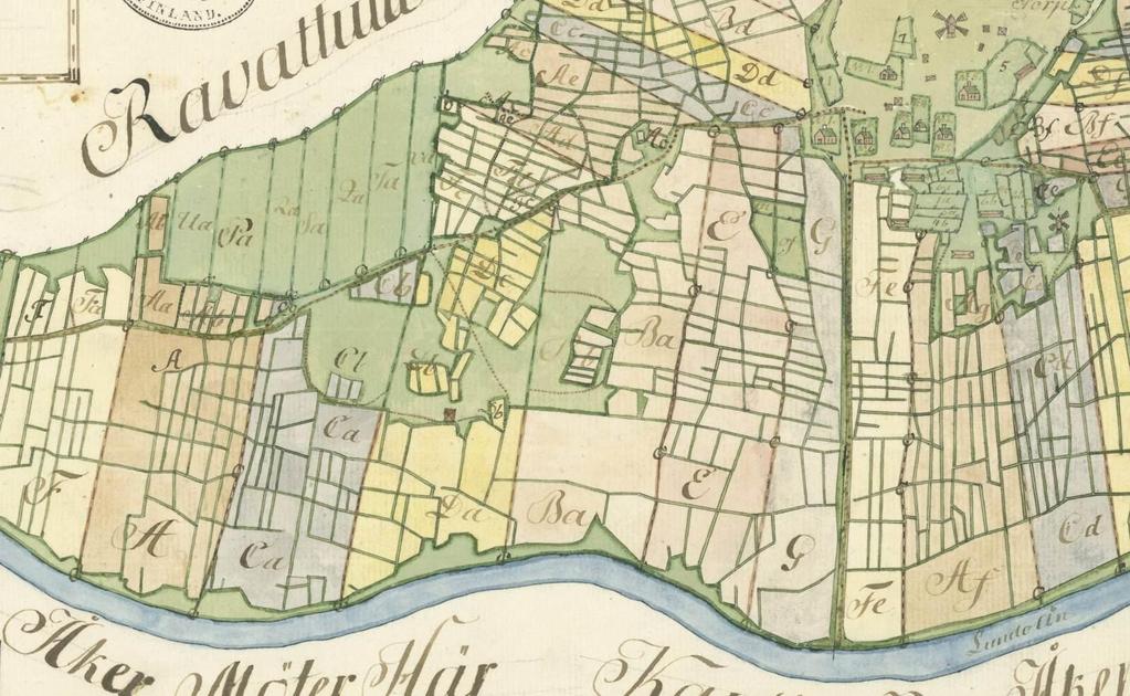 viimeistään 1200-luvun lopussa perustettuna kylänä (Oja 1981, 40-41, 226-227). Uuden ajan alussa Ravattula on ollut talomäärältään Kaarinan pitäjän suurin kylä (Oja 1981, 60).