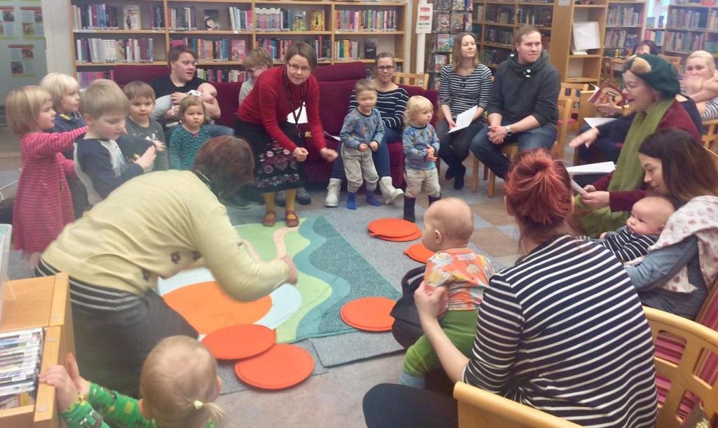 Tapahtumilla tavoitteisiin Tärkeintä! Lapselle lukeminen ja lapsen lukeminen lisääntyy. Perheille matalan kynnyksen tapa aloittaa lukuharrastus.