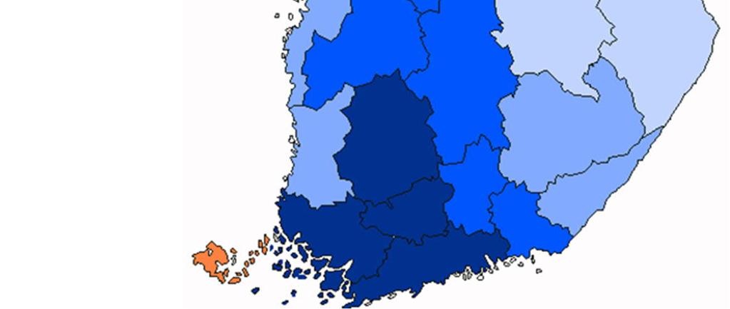 Kuvio 48 esitttää toimintaedellytysten kehitystä koko maan tasolla vuosina 2006-2018.