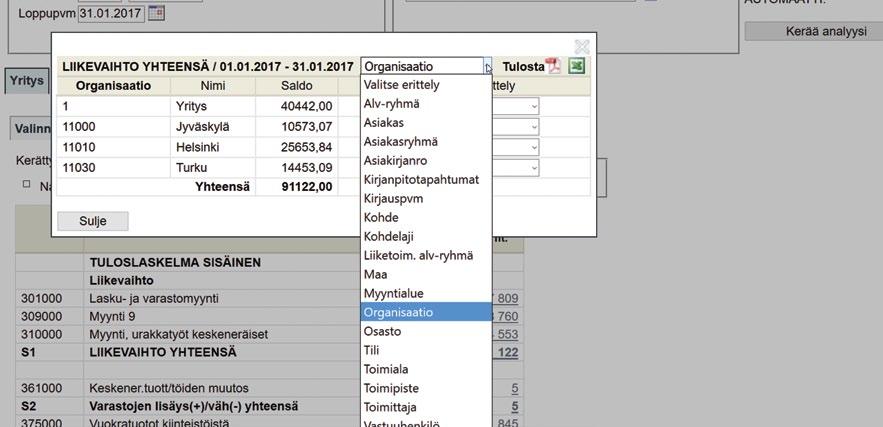 Saat kehittämiseen sekä kannattavuuden ja kilpailukyvyn kasvattamiseen ajantasaista ja luotettavaa tietoa, jonka avulla reagoit nopeasti muuttuviin tilanteisiin.