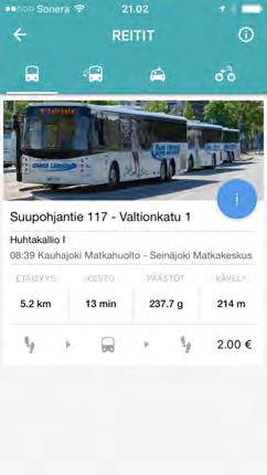 Teknologia käyttäjien apuna Kokeilun opit ja havainnot Kätevä-palveluun kuuluvien liikennepalveluiden käyttöä haluttiin helpottaa liikennepalveluiden informaatiota, matkahakuja, reaaliaikatietoa ja