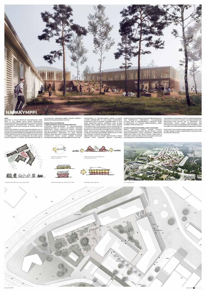 architecture Schauman & Nordgren Architects avustajat assistants JUSTYNA KROKOWSKA, arkkitehtiopiskelija student of architecture AYOUB CHKAIRI, arkkitehtiopiskelija student of architecture ULRIK