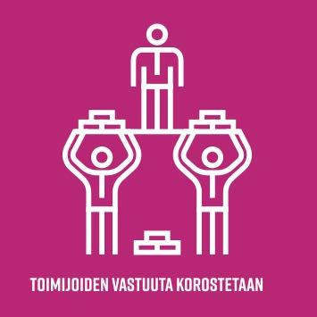 Toimijoiden vastuuta korostetaan Turvallisuus ei synny tarkastamalla vaan vastuullisten toiminnanharjoittajien turvallisuusratkaisujen ja ihmisten työn tuloksena.