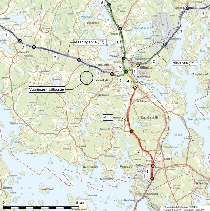 100 VUORIMÄEN KALLIOALUE, SIILINJÄRVI: 8.9.