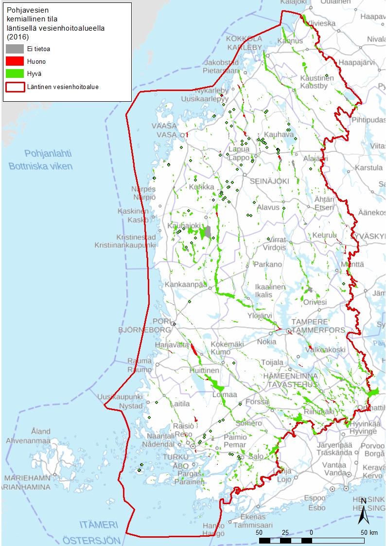 Pohjavedet ja vesihuolto Varautuminen häiriötilanteisiin Strategiset vesihuollon kehittämissuunnitelmat ja niiden edistäminen Vesihuoltolaitosten