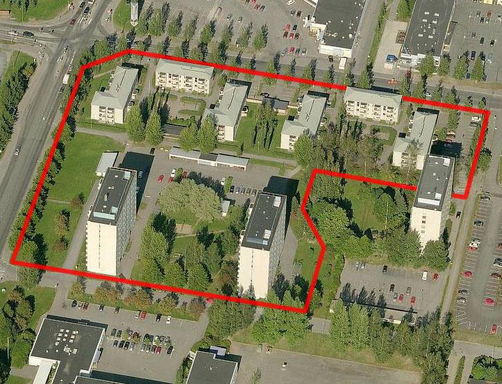 01/2008) Kaavamuutosalueen rajaus ja ilmakuvanäkymä etelästä Mikä osallistumis- ja arviointisuunnitelma on?