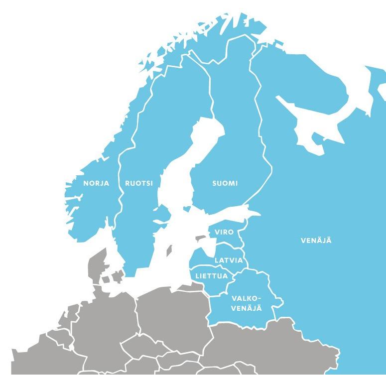 Keskolla on 2 000 kauppaa kahdeksassa maassa Yhteensä noin 56 miljoonaa kuluttajaa Ruokakauppa Suomi, Venäjä Käyttötavarakauppa Suomi, Viro, Latvia,