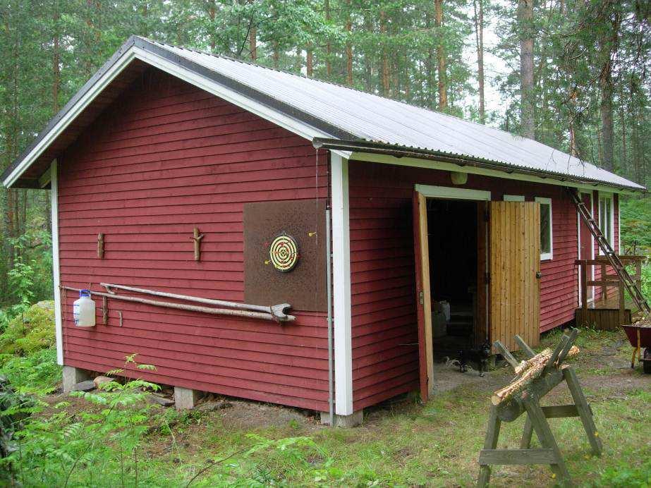Kuva 37. Talousrakennus kuvattuna lounaasta.