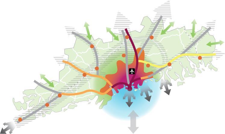 suuremmasta väkiluvuista ja väestönkasvusta sekä suuremmista takamaista ja kansainvälisestä