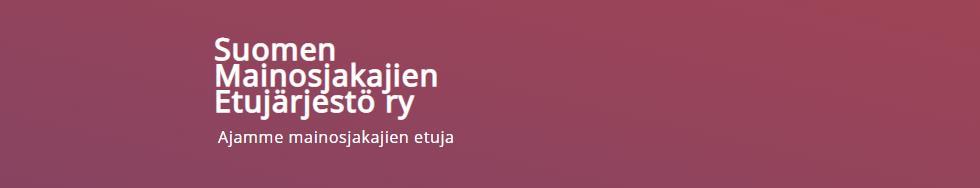 OSOITTEETTOMIEN LÄHETYSTEN ERILLISJAKELUA