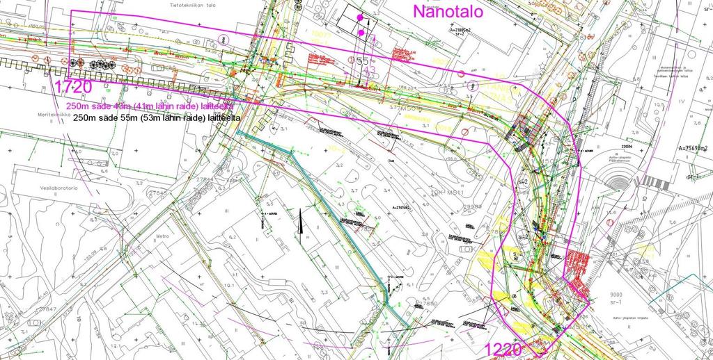 Kompensaatio, laitteiden vaatimukset, Otaniemi Magneettikenttäkompensoinnin