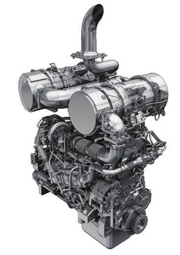 SCR KDPF Komatsu EU Vaihe IV Komatsun EU Vaihe IV moottori on taloudellinen, luotettava ja tehokas.