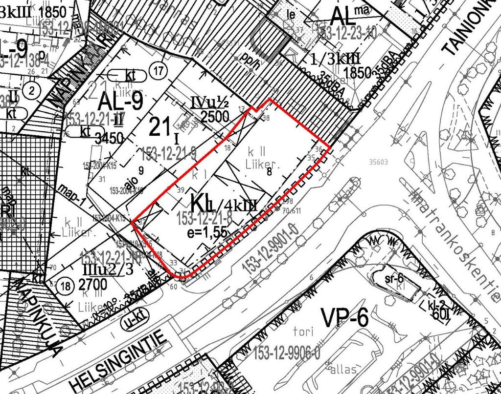 Imatran Valtionhotellin ympäristö, kaupunginosa 12 Imatrankoski,