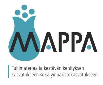 Toiminnan tulokset ja arviointi: - Mappa.fi palvelua hyödyntää yli 25 000 opettajaa ja kasvattajaa, joista vähintään kolmannes käy palvelussa useammin kuin kerran: kävijä- ja käyttäjämäärät - Mappa.