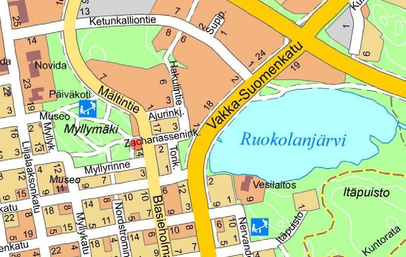 Hannulan tontin asemakaavamuutos, kaavaselostus Uudenkaupungin kaupunki, Kaupunkisuunnittelu Sivu 3 / 14 1.